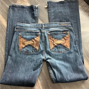 COH 30 Ingrid Low Waist Flare Suede Pocket Premium